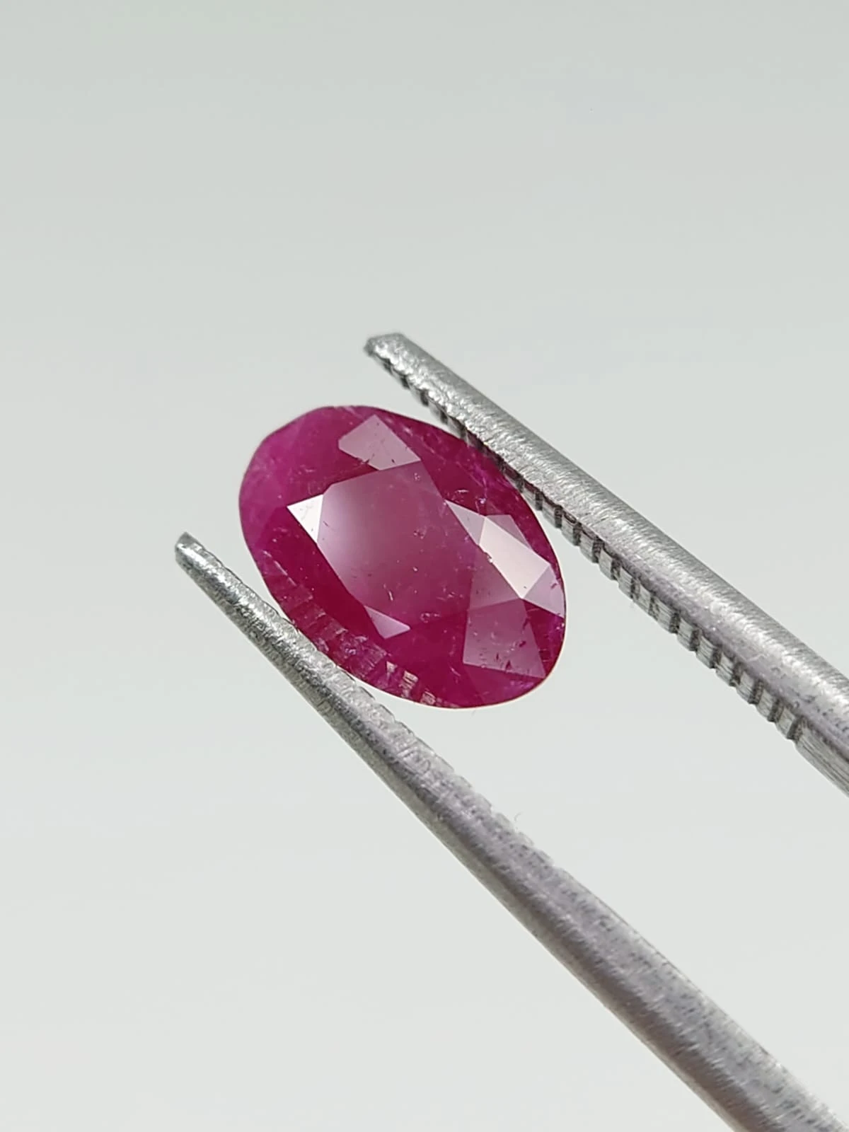 1.4ct Natural Ruby Oval Cut From Afghanistan — view 4